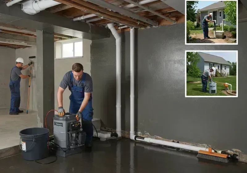 Basement Waterproofing and Flood Prevention process in Washakie County, WY